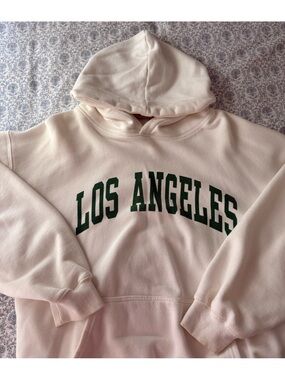 Los Angeles Graphic Pullover Sweatshirt - Cream